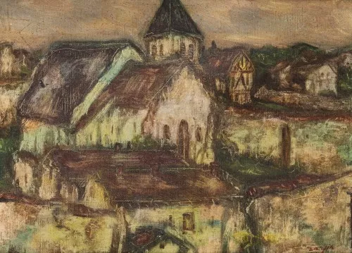 Vue sur le village